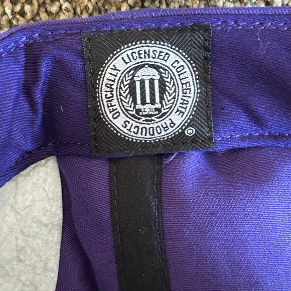 TCU Horned Frogs 47 Brand Women’s Clean Up Strapback Hat - Picture 7 of 8